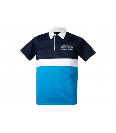 Playera tipo polo unisex