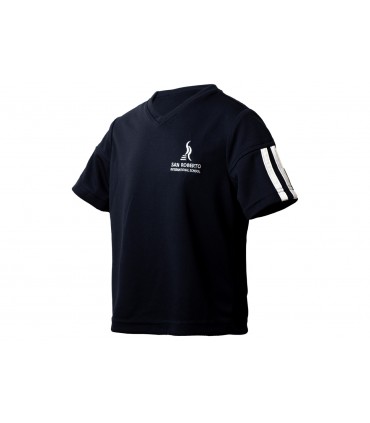 Playera deportiva unisex con broche