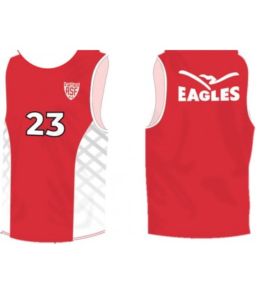 Casaca Track Roja Uniformes Pesa