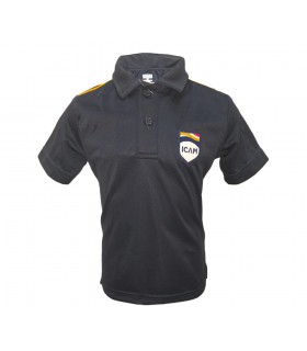 Playera polo azul marino